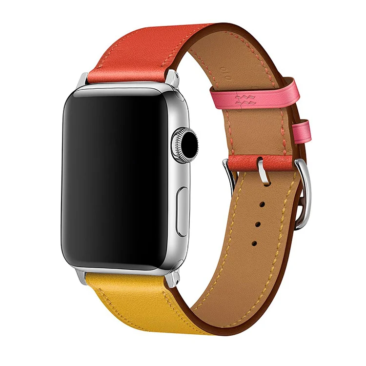 
Eastar High quality Leather strap for iwatch Band Series5/4/3/2/1 Sport Bracelet 42 mm 38 mm 40mm 44 Strap for apple watch band 