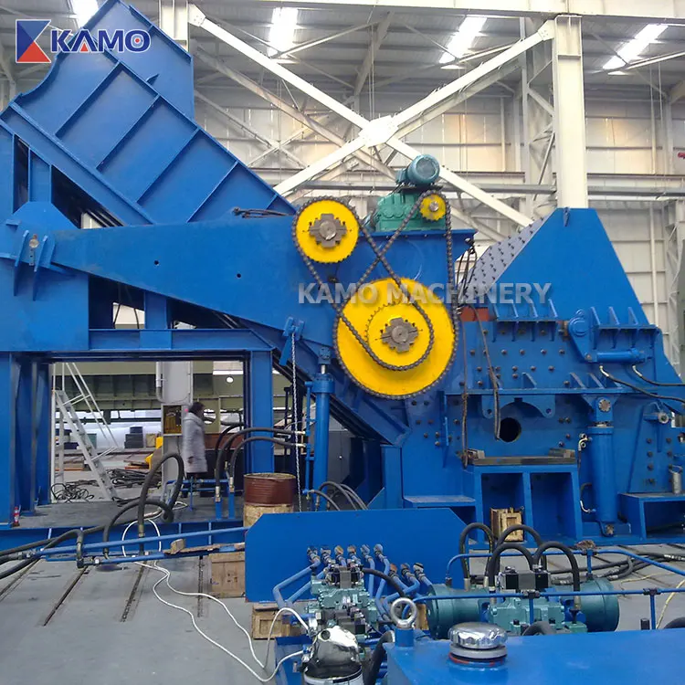 New Designed Recycling Equipment Large Scrap Metal Recycling Plant