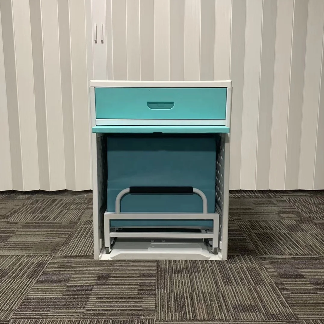 Custom metal folding bed with storage mobile multipurpose modern office lunch break folding bed
