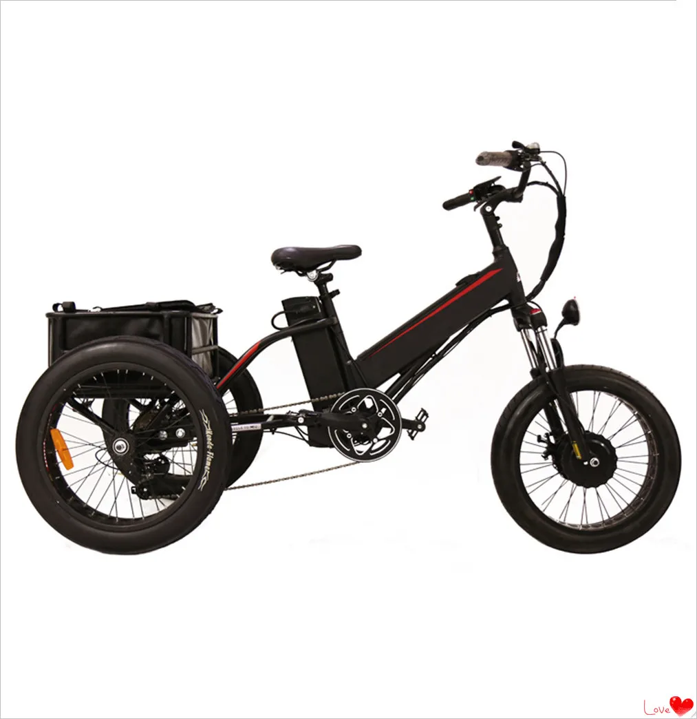 J triciclo electrico pedal asistida llantas motocicleta nippon para 2 adultos a unidades bici dos personas