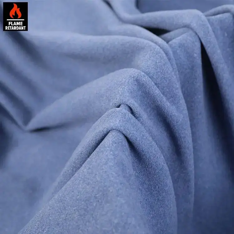 Fr Functional Apparel Anti-static Fleece fabric for Fire Resistant Ready Made Garment