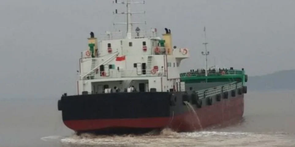 SELF UNLOADING BOULDER CARRIER SHIP