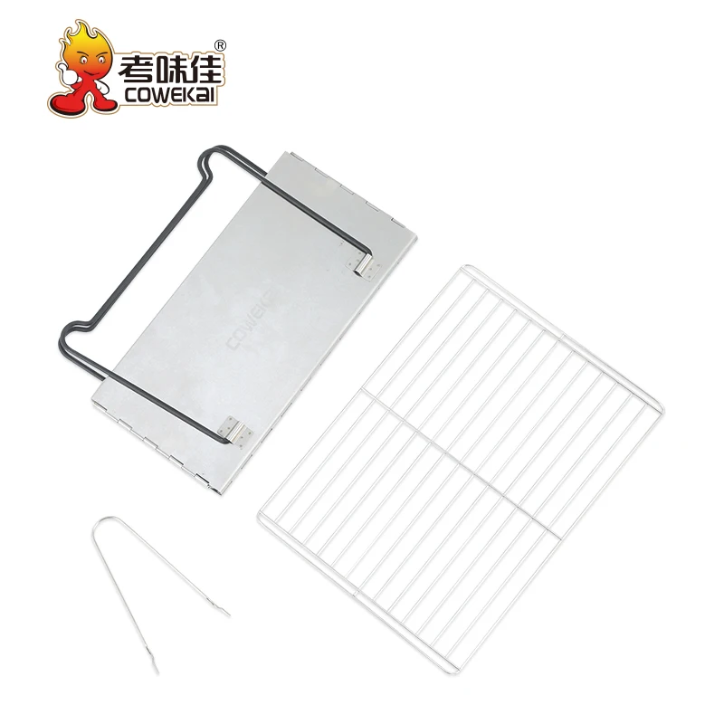 Portable Foldable Outdoor Family Camping Stainless Steel Charcoal Barbecue Bbq Grills