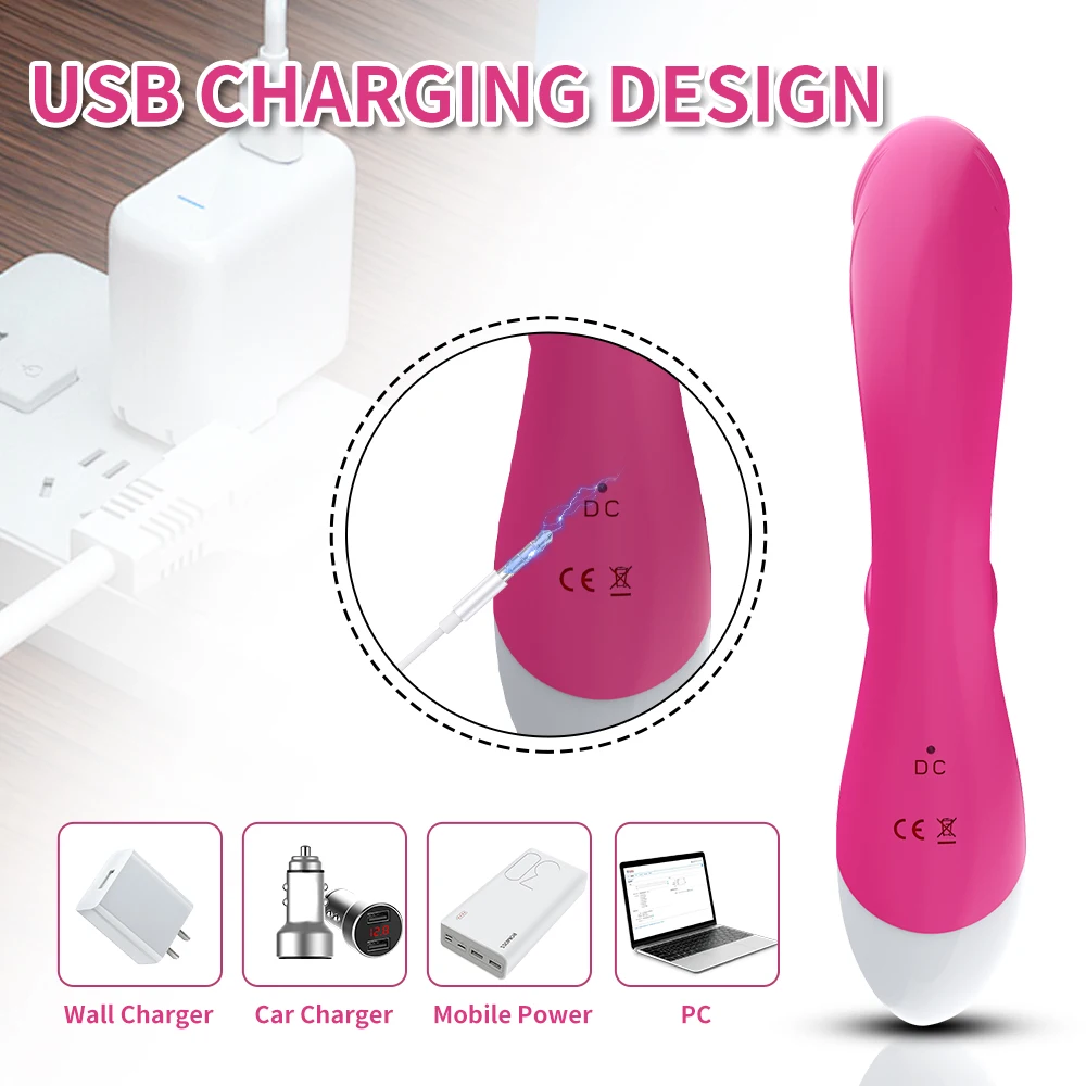 Hot Style G Spot Women Pussy Massager Adult Sex Toys Cheap Silicone Rabbit Dildo Vaginal Electric Vibrator For Women Sex Toy