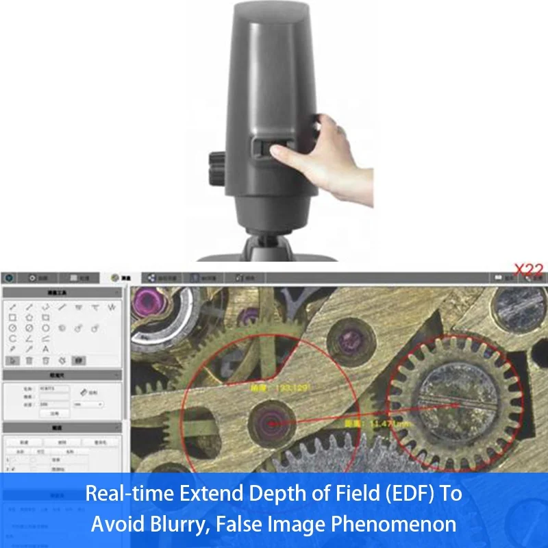 OPTO-EDU A59.3820 3D супер EDF Автофокус измерительный HD цифровой