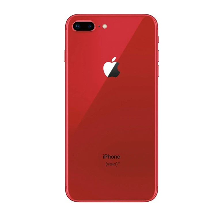 Red used A Grade cell phone 64 GB for Iphone 8 Plus
