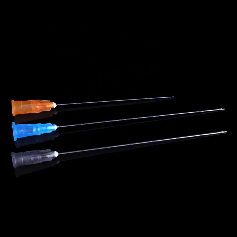 Medical supplier micro cannula needle Blunt Tip Micro Cannula 25g 50mm micro cannula