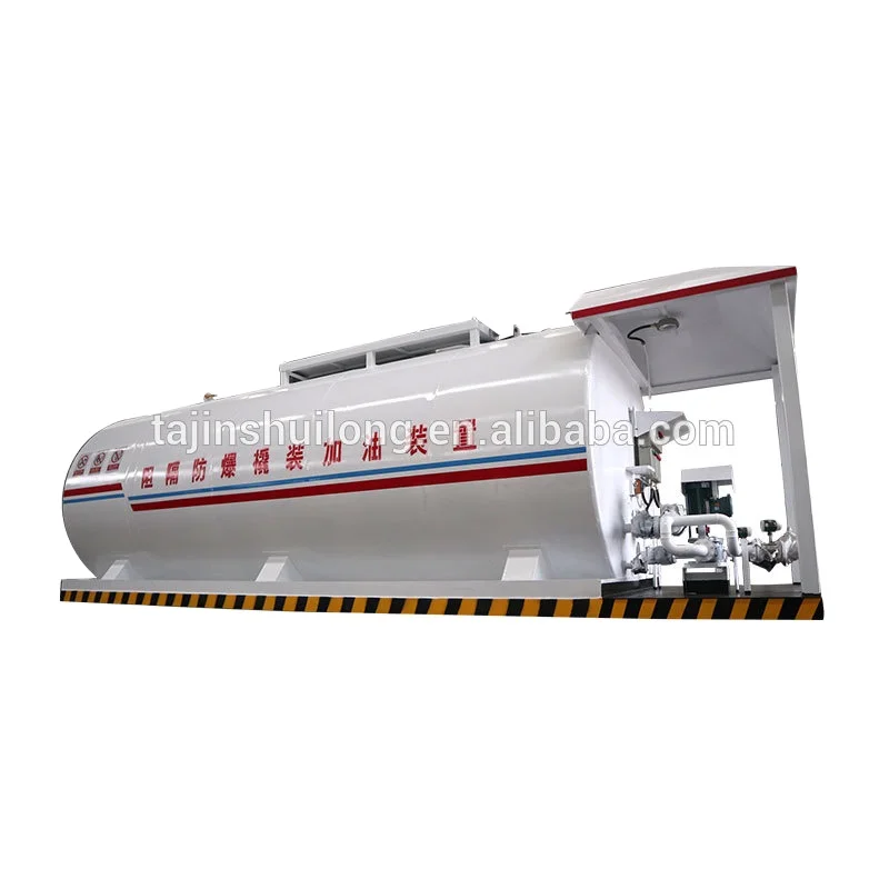 Mobile fuel tanks gas skid-mounted filling station 20ft 40ft container petrol station