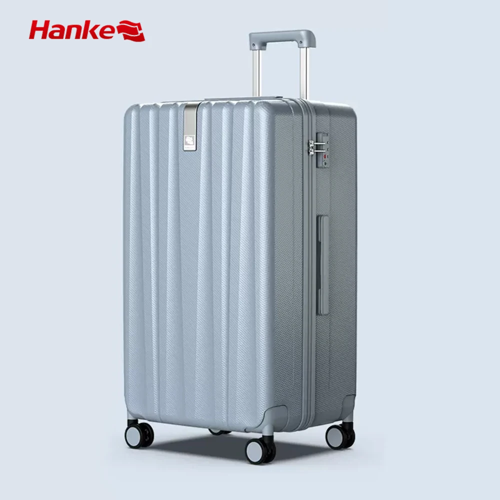 Hanke Hot Sale PC Trolley Case Set Luxury Carry on Suitcase Travel Lightweight Durable Luggage Set