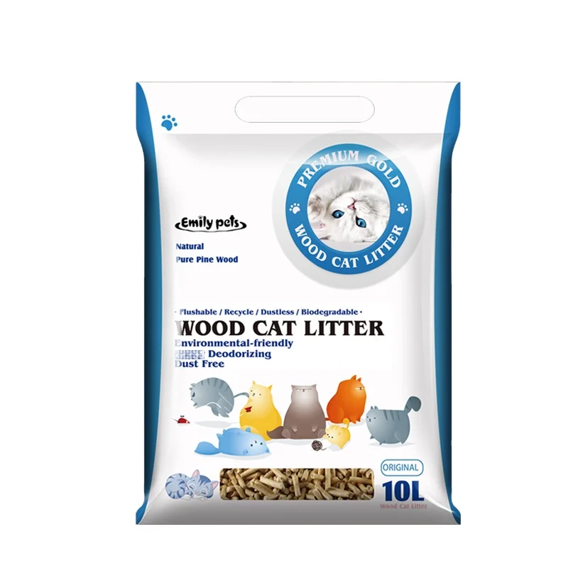 Clumping Easy Clean Kitty Cat Litter with Factory