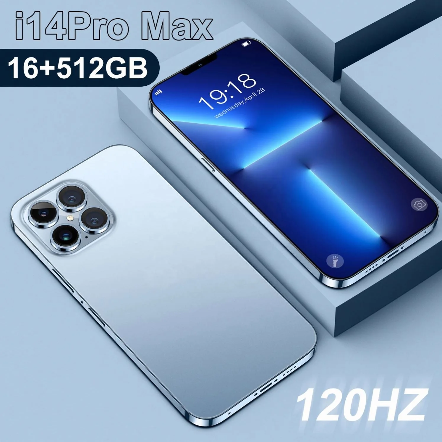 2022 оригинальный телефон 14 PRO MAX 16 ГБ + 512 6 7 дюймов с полным дисплеем Android 12 0 мобильный I14 сотовый смартфон