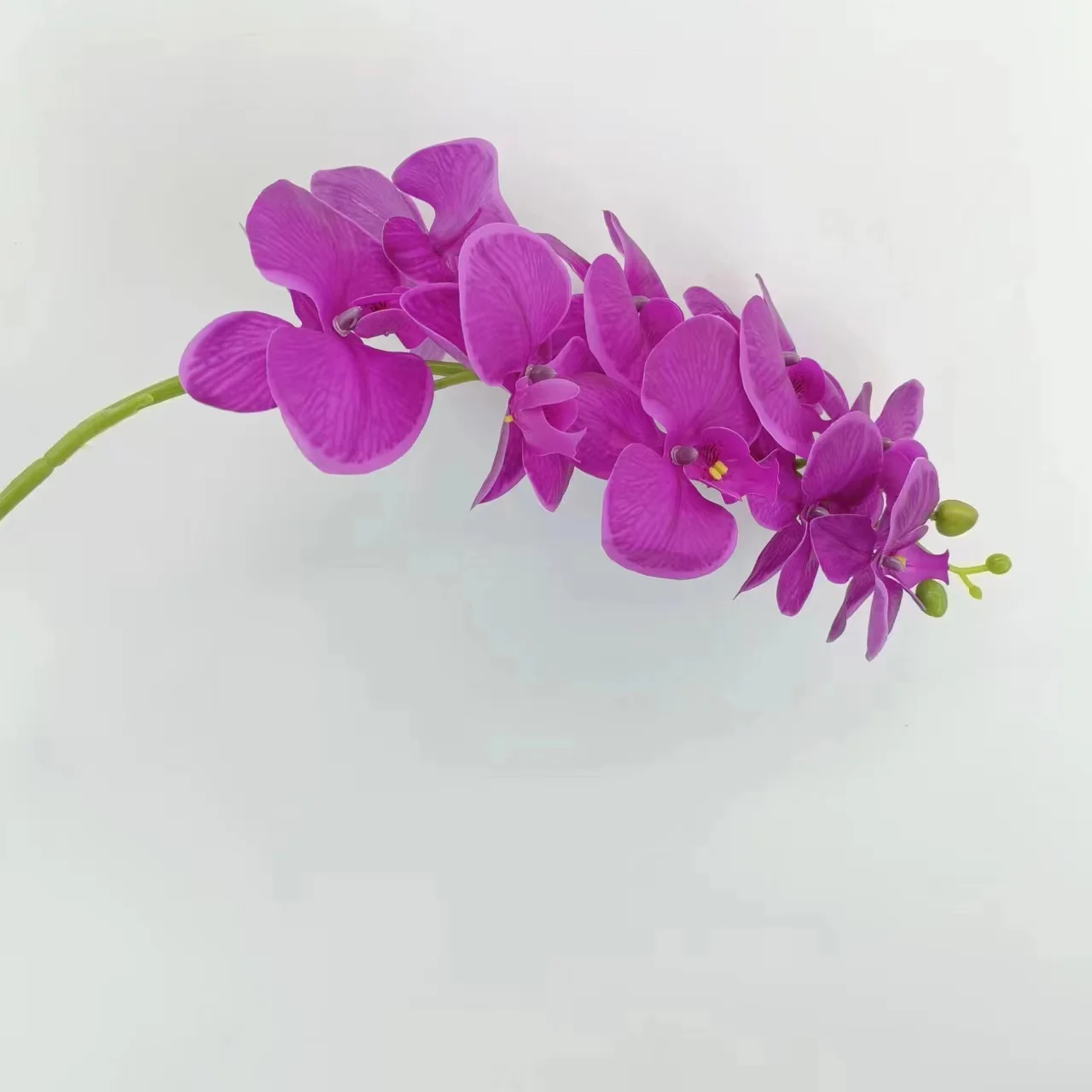 Фабричное искусственное растение искусственный цветок фаленопсис пластиковое цветы искусственная ветка Орхидея-бабочка