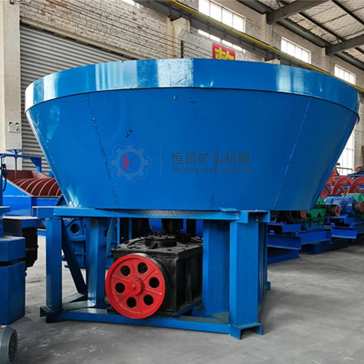 2023 Hot Selling Mining Equipment Stone Grinder Gold Extraction Wet Pan Mill 5 Stamp Jaw Crusher Gold Milling Machine