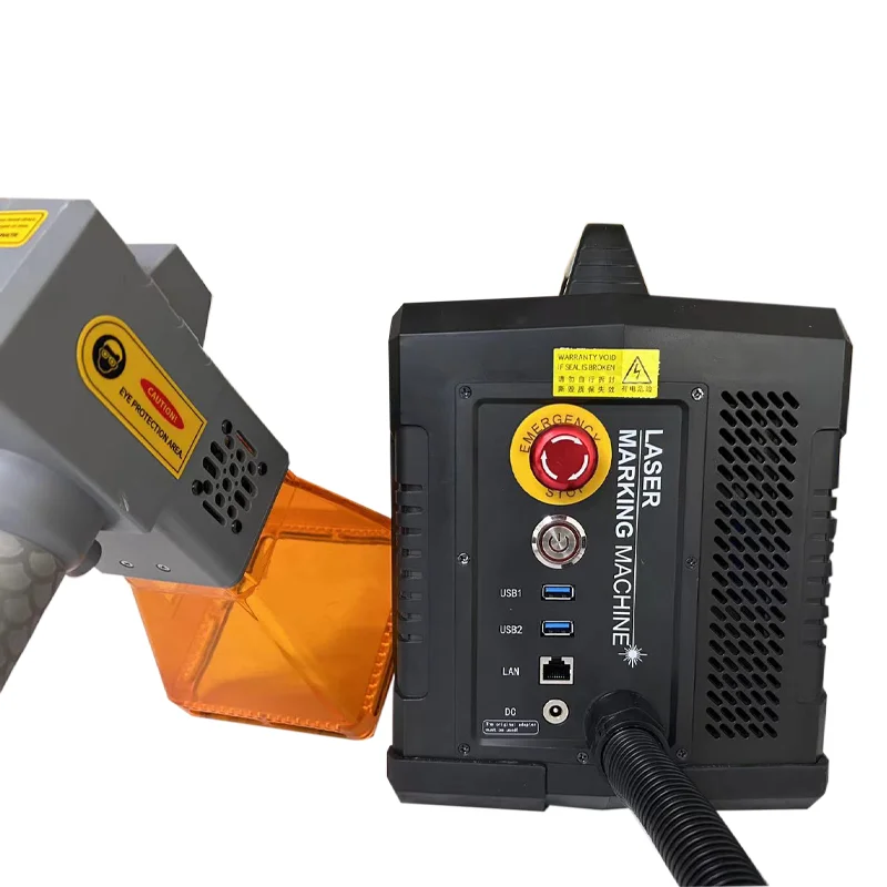 LY CNCHandheld fiber laser marking machine, portable laser engraving machine, logo printer