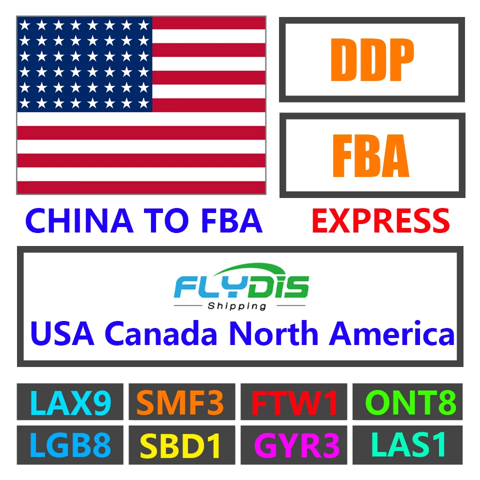 Freight forwarder to USA/UK/Italy/France/Germany by air shipping from China DDP door to door service