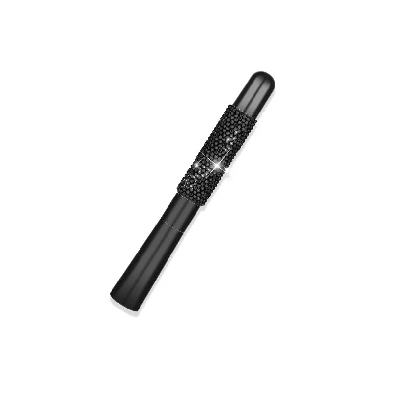 Bling Bling Crystal Auto Car Roof Antenna Decoration 12cm Wireless Aluminium Antenna with Signal for Universal Car