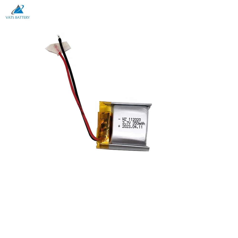 Factory lithium batteries 3.7V 112020 lipo 350mah battery pack suppliers