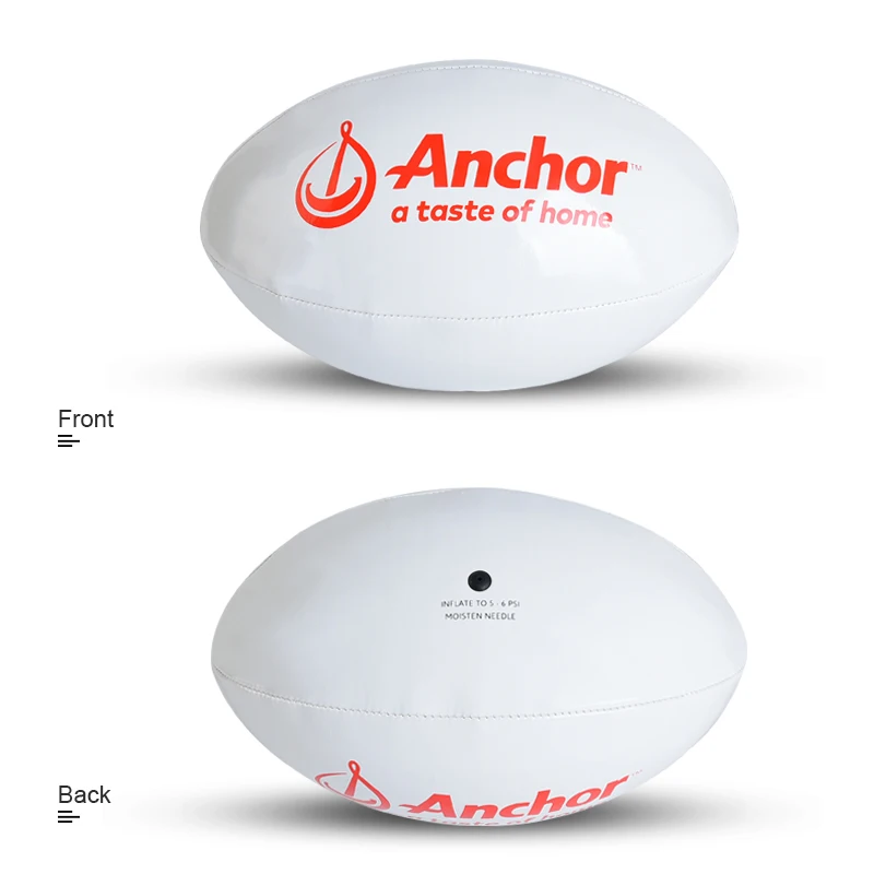Wholesale Mini Rugby balls Mini promotional rugby ball Rubber fitted with bladder fully hand sewn Rugby