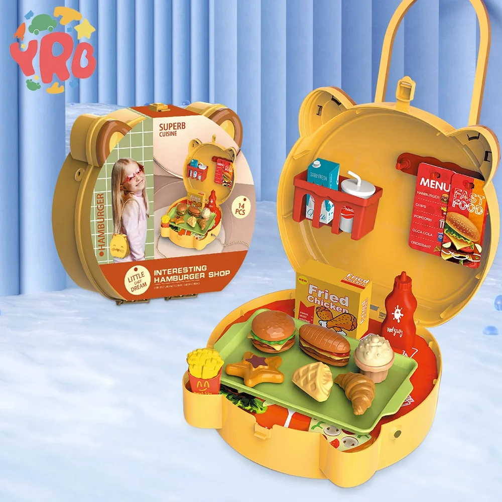 Factory Price Kitchen Set Toy Role Play House Doctor Set Toy Accessories Toys Storage Bag