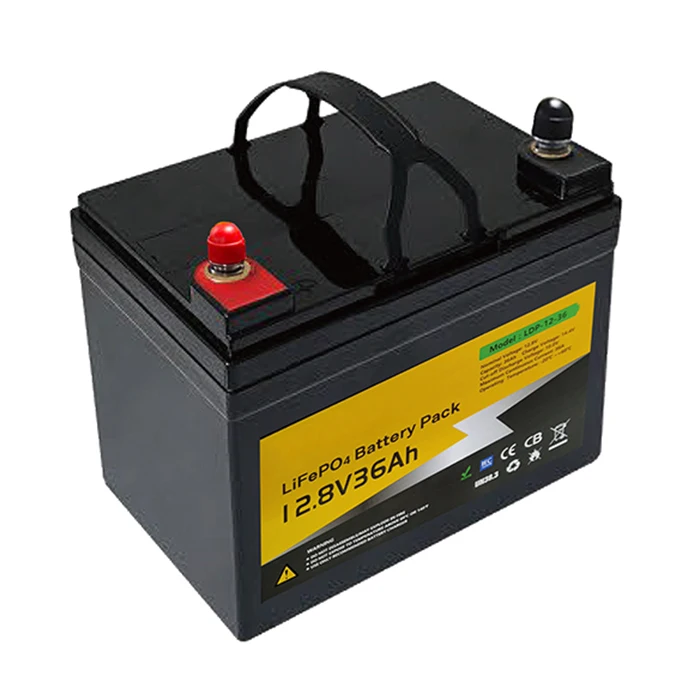 12.8v Lifepo4 36ah rechargeable batteries cells lithium ion batteries for EV car wind energy solar energy