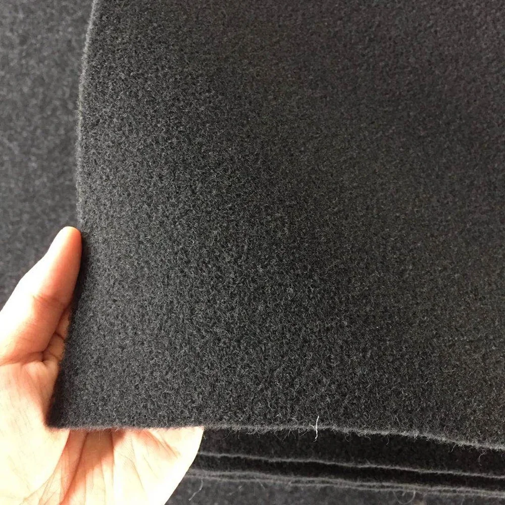 Wholesale price car upholstery material needle punched nonwoven thermal bond felt fleece recycled for car upholstery