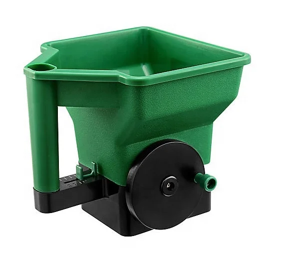 Plastic Lawn Solutions Hand Held Seed Fertilizer Spreader