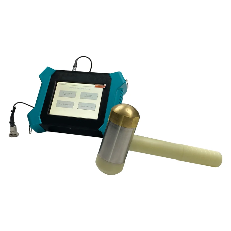 Ultrasonic concrete pile integrity detect defects Pile Integrity Tester price
