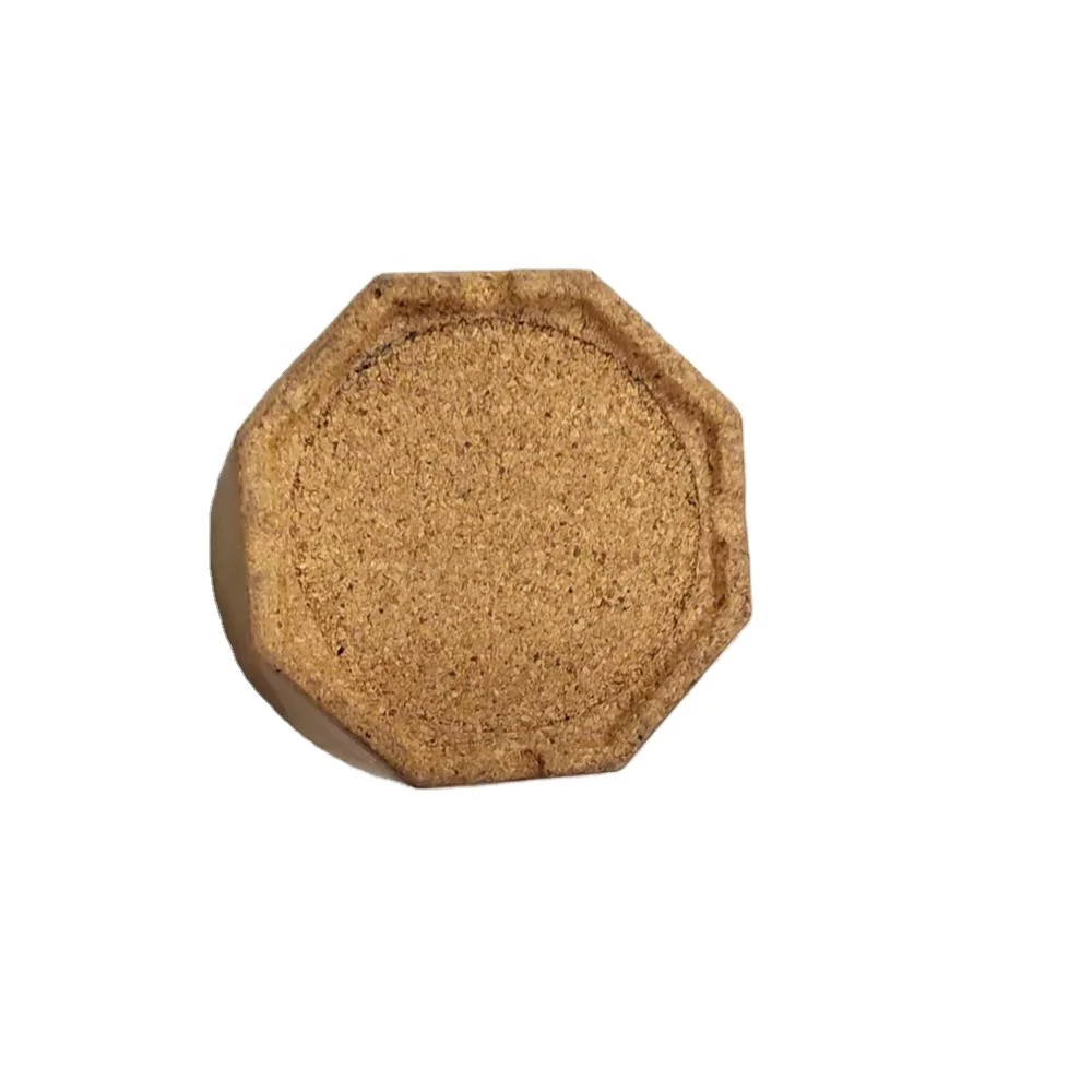 Корковый горшок для растений цветочный изготовление термоформовки под заказ полосатый корковый