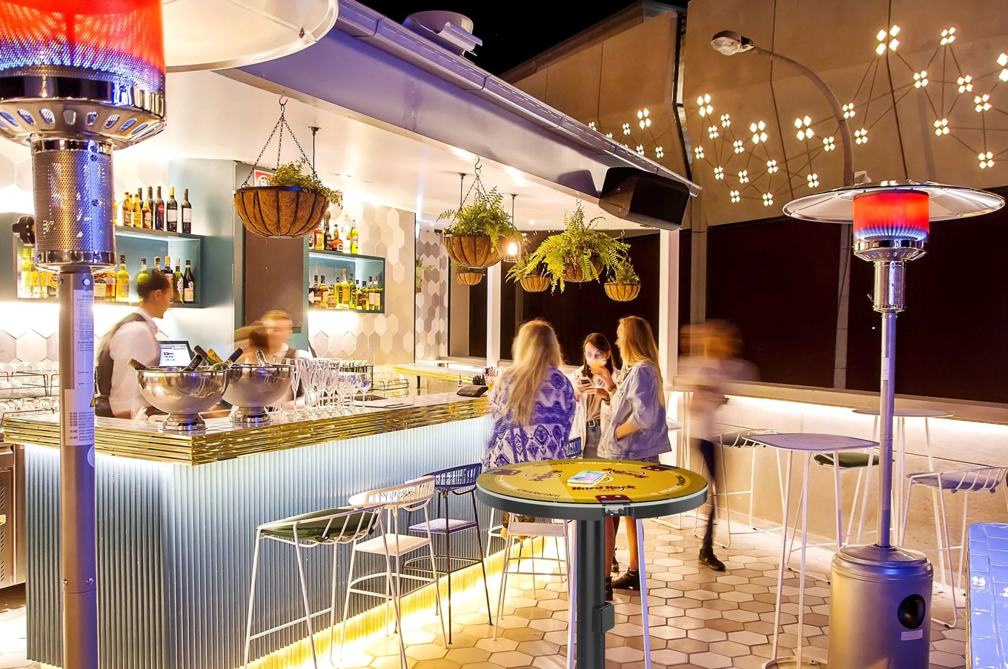  Commercial charging station cell phone bar stations for rent