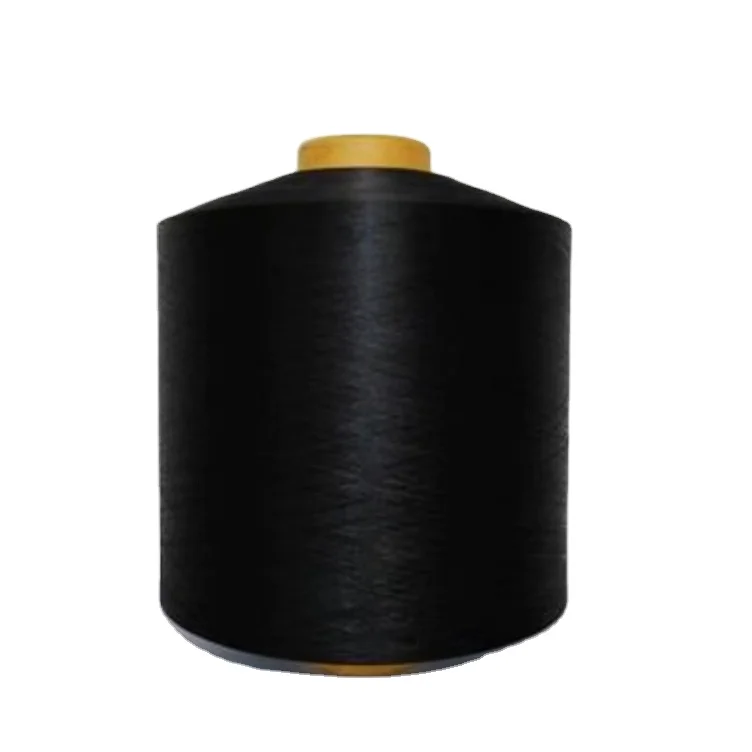 
 Низкая цена, готовая к отправке полиэфирная пряжа DTY, полутусклый сим 200D/96F  