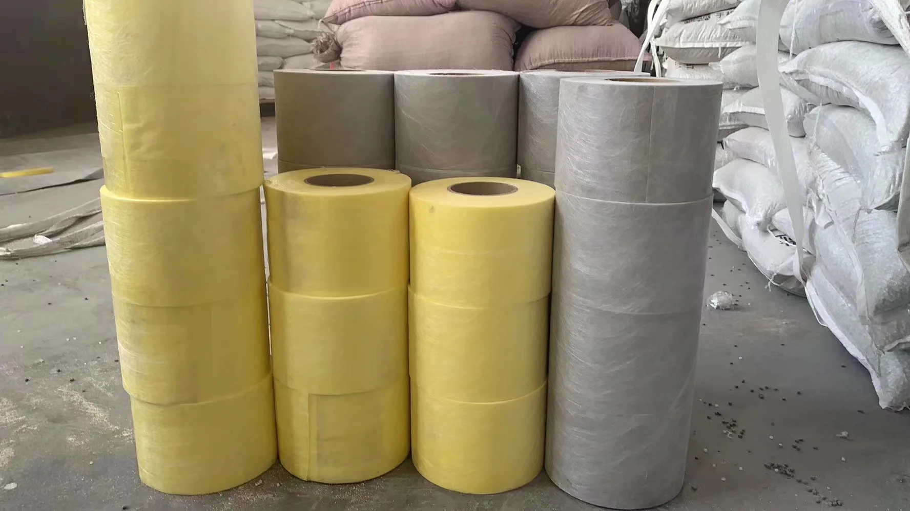Roofing Materials Polyethylene Polypropylene Fiber Composite Waterproof Roofing Membrane For Foor