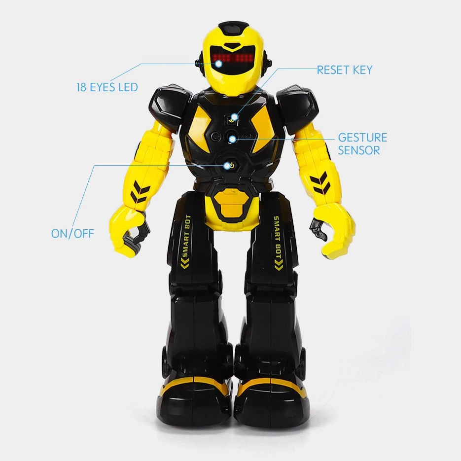 kids musical gesture sensing science early educational toy robots