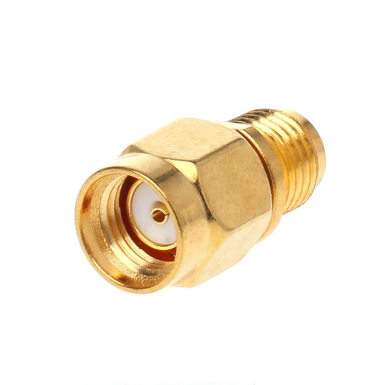 RF SMA-адаптер SMA-гнездо RP SMA-штекер разъем адаптер позолоченный прямой коаксиальный