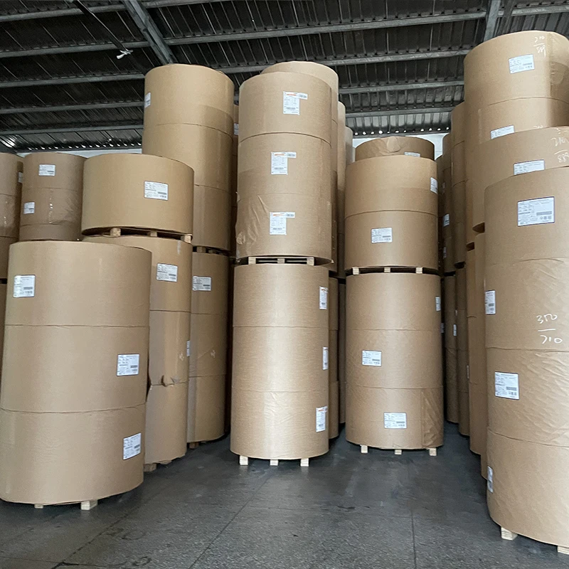 Factory Manufacturer APP Hi Kote Card Board in rolls in sheets 80g-100g C2S two side white  coated board