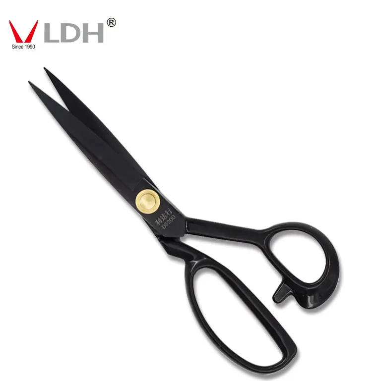 Fabric De Tijeras en China Customs Sharpening Blade Edge Silk Cloth Textile Scissors