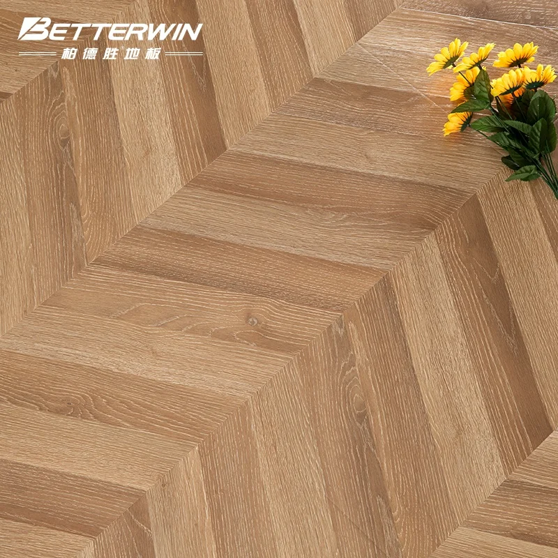 New Technology laminate parquet wood flooring 12mm
