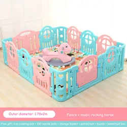 Baby Kids Playpen Indoor Playgrounds Family Amusement Park Baby Fence Game Center Child Safety Fence Barriere De Securite Enfant