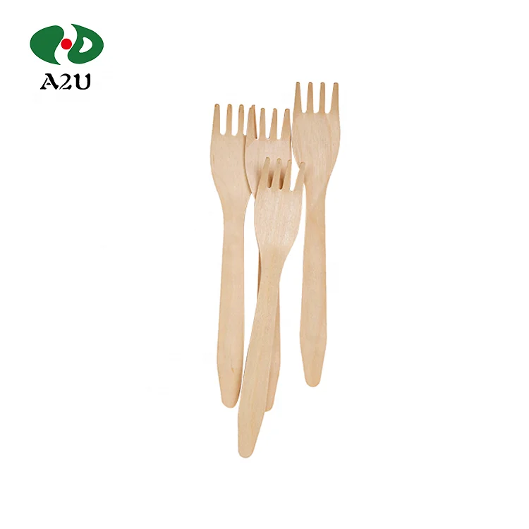 Parrot rawdisposable recycling wood knives spoons biodegradable wooden spoon and fork