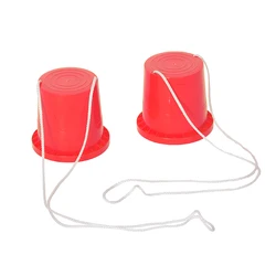 Plastic kids walking stepper balance toy children plastic stilts with rope