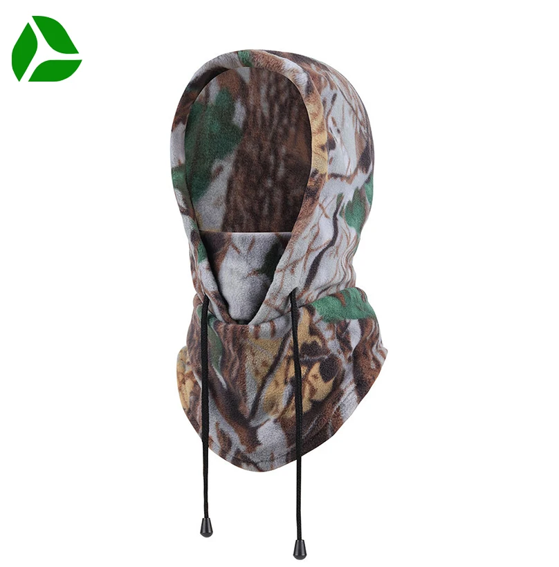 Velvet Balaclavas Wind-Resistant Winter Neck Gaiter Fleece Mask for Men Women Warm Face Cover Hat Cap Scarf Camouflage Ski Masks