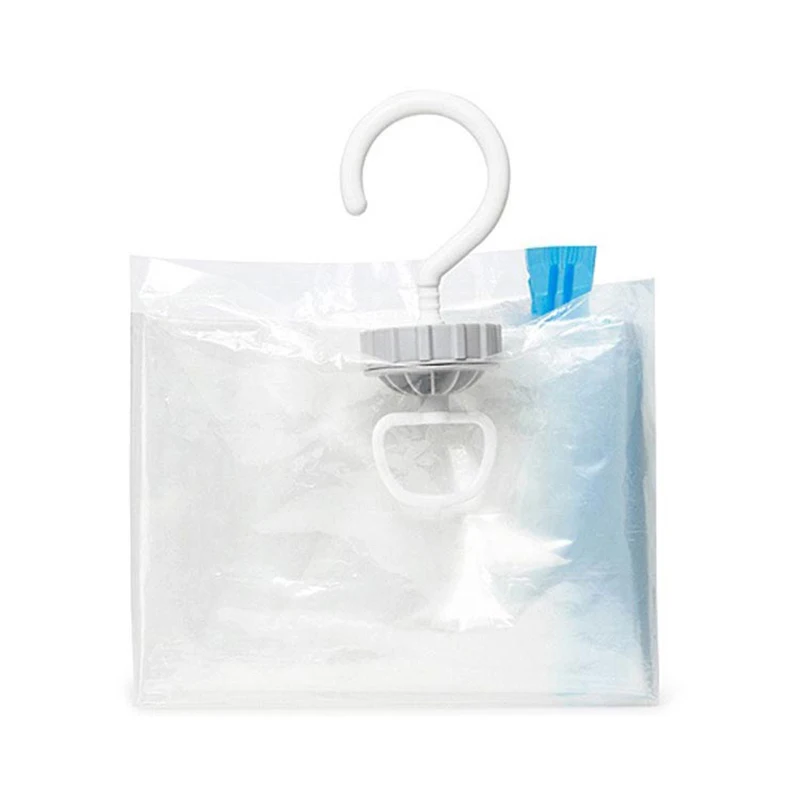 Hot sale transparent hanging vacuum plastic storage bag garment coat dust bag
