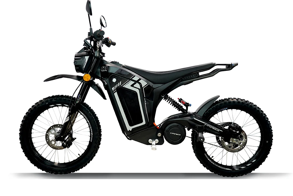 Factory Cheap Price Carbon fiber frame Electric Dirt Bike 72V45Ah Electric Motorcycles Adults Motor e-bike Door to door shipping