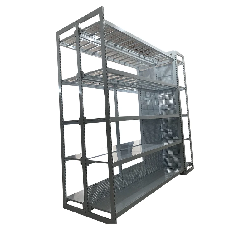 Factory Customized Supermarket Shelf Retail Store Display Racks Grocery Store Shelf Convenience Store Gondola Shelving