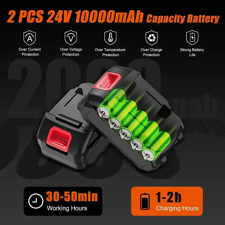 Mini Best Electric Cordless Small Handheld Chain Saw with Rechargeable Battery 6 inch Mini Power Chain Saw for Yard Work