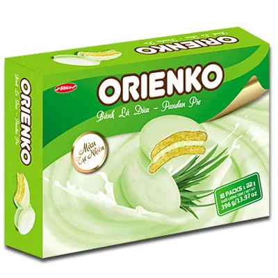 Orienko Pandan Pie 360g BIBICA Brand Made in Vietnam High Quality