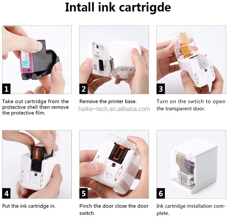 Machines for Small Businesses Coffee Wifi Connect Inkjet Printer Portable