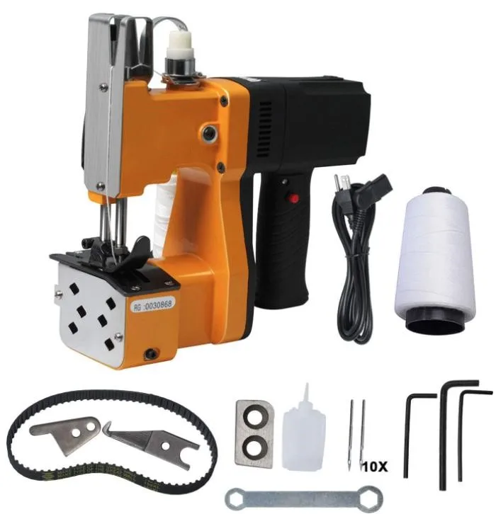 Gk9-600 Portable Fabric Bag Sewing Machine Bag Non Woven Closer Machine Rice Bag Sealing Machine