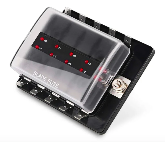 10 Way Standard Automotive Blade Fuse Holder