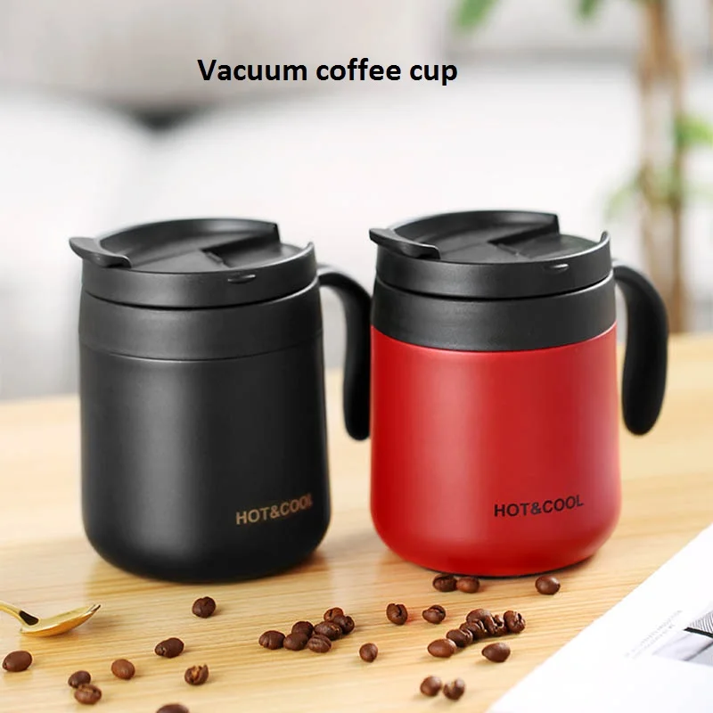 
HDT 350ml flask stainless steel thermo tea cheap matte black coffee stainless steel mug metal insulated 12 oz tumblers with lids 