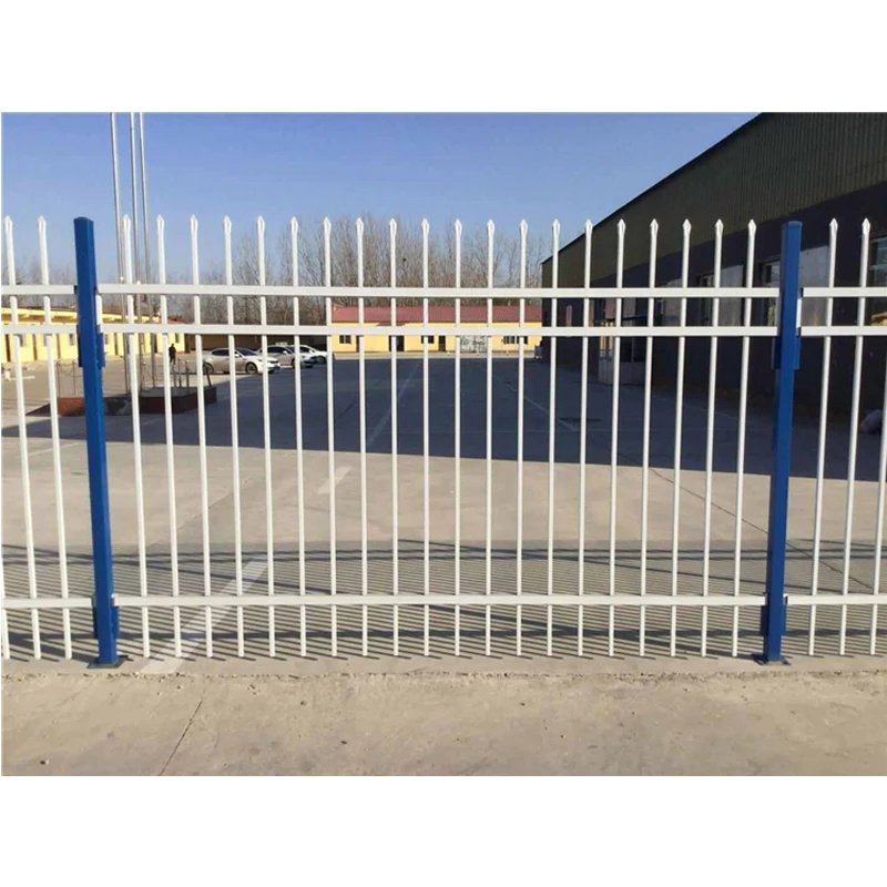 Decorative Low Price High Quality ISO9001Home Garden Wrought Iron Fence Metal Steel Fence